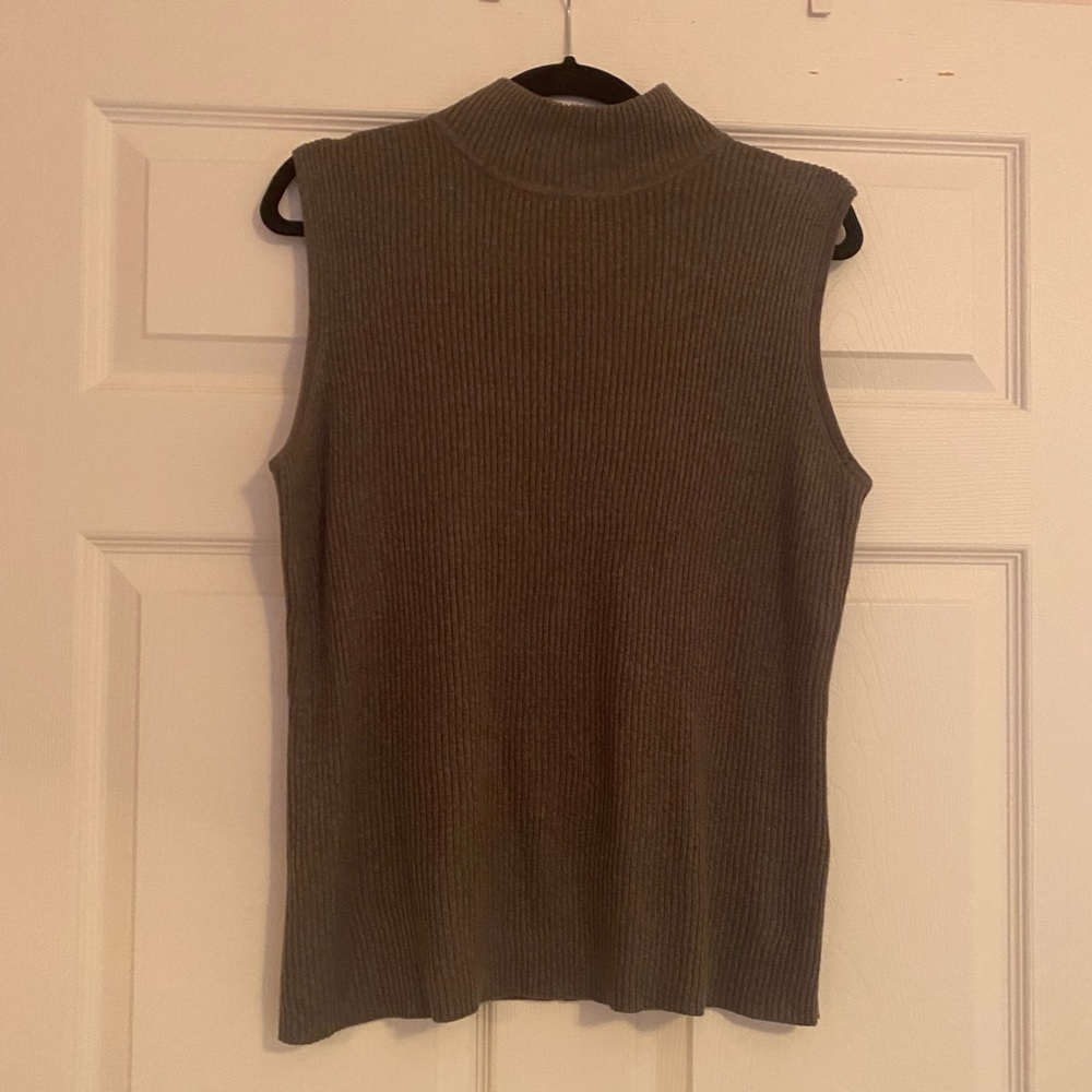 mock neck sweater